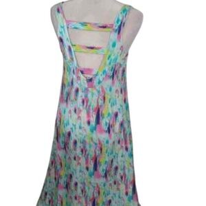 LaRoque Watercolor Sleeveless Dress Sz. S